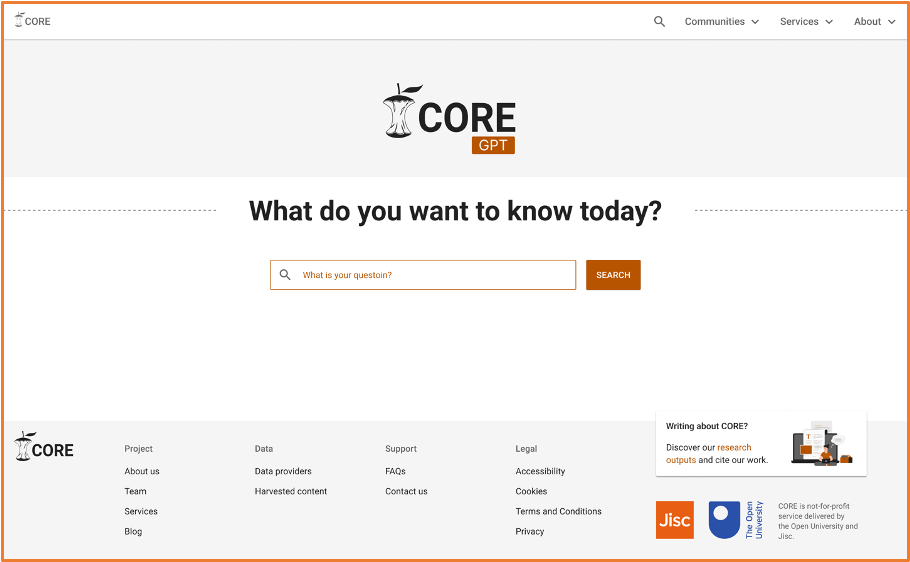 core open access research papers